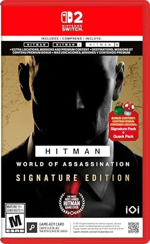 HITMAN World of Assassination - Signature Edition (Nintendo Switch 2, Game-Key Card)