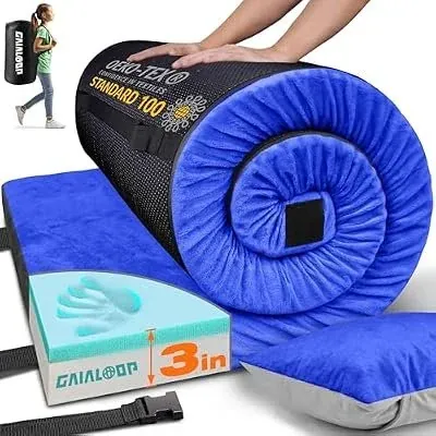3 Inch Memory Foam Camping Mattress