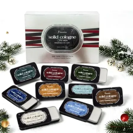 9-Piece 3.17oz Fluorria Solid Pheromone Cologne Set