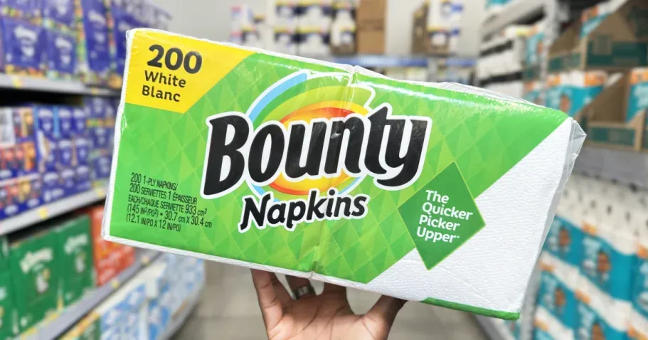 Bounty Quilted Napkins 200-Count 3-Pack