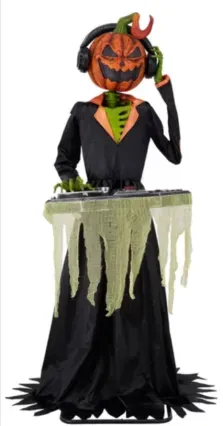 Way To Celebrate 72"H Animated DJ Jack with Turntable