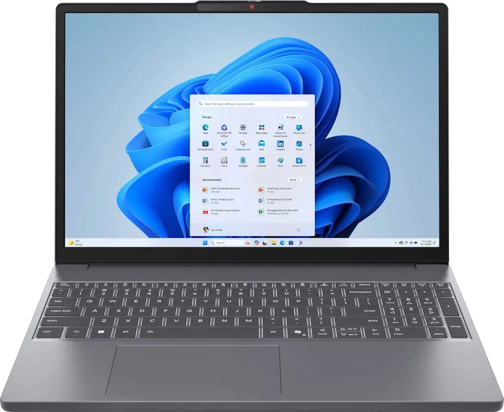 Lenovo IdeaPad Slim 3 15.3" 2K Touchscreen Laptop