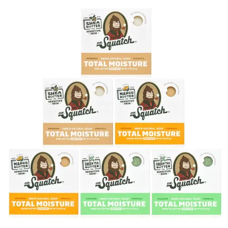 6-Pack Dr. Squatch Total Moisture Soap Bars
