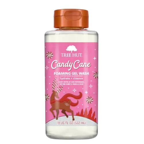 Tree Hut Holiday Body Wash 18oz – Candy Cane