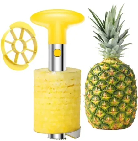 SameTech Stainless Steel Pineapple Peeler Corer Cutter