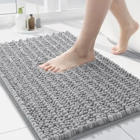 Arotive 24" x 16" Chenille Bathroom Rug