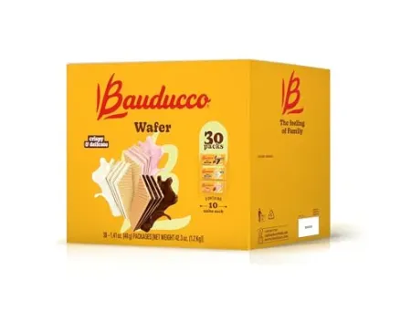 42.3oz Bauducco Wafers (30 Packs)