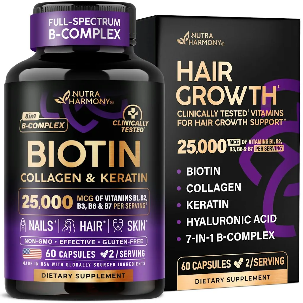 Hair Growth Support Supplement 60-Capsules