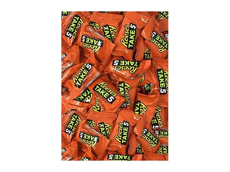 Reese's Take 5 Snack Size Chocolate Candy Bar 5-Lbs