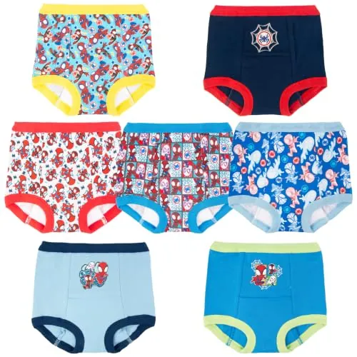 Spiderman Boys’ Superhero 7-Pack Potty Training Pants