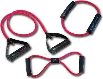 Bally Total Fitness 3-Piece Resistance Band Kit w/ Foam Handles