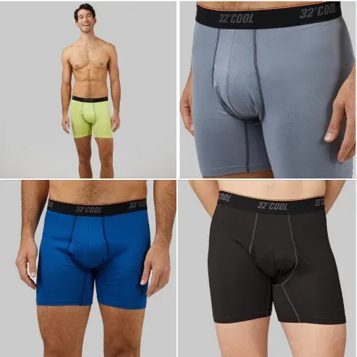 32 Degrees Men's Cool Active Boxer Brief