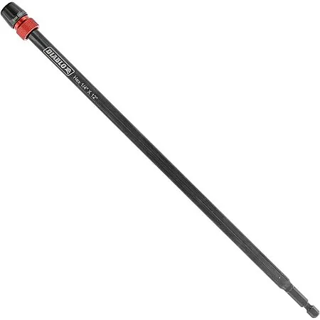 12" Diablo 1/4" Hex Shank Universal Drill Extension