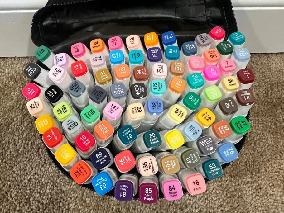 Alcohol Markers 80-Pack