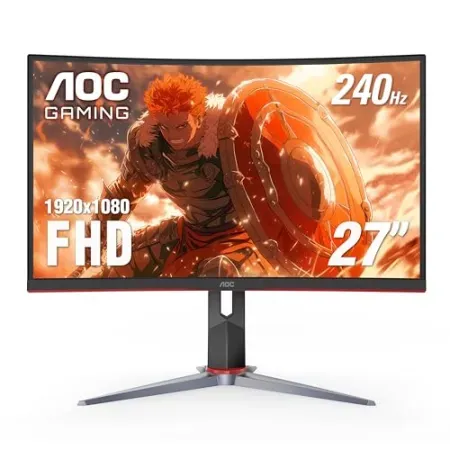 AOC 27" Curved Frameless 1080p 280Hz Gaming Monitor