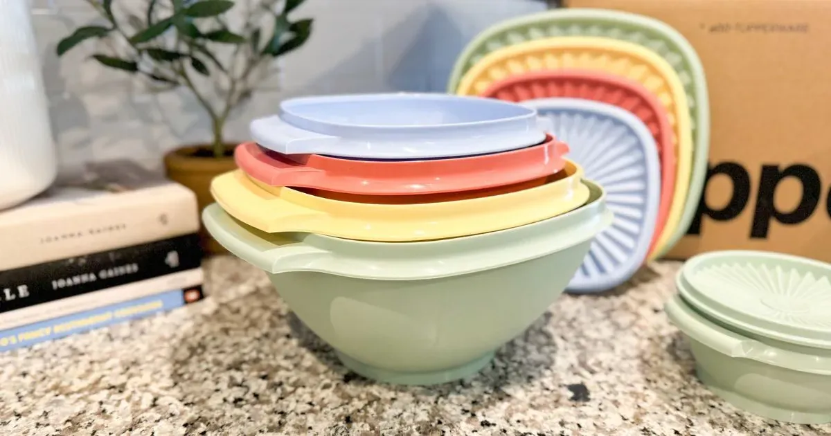 Tupperware 36-Piece Bowls & Canister Set Only $56.95 Shipped (Reg. $99)