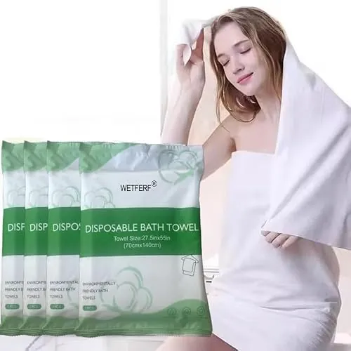 Disposable Bath Towels 5-Pack