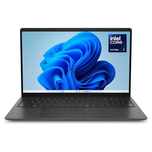 Dell 15.6" Laptop, Intel Core Ultra 7 255U, 16GB DDR5, 1TB SSD