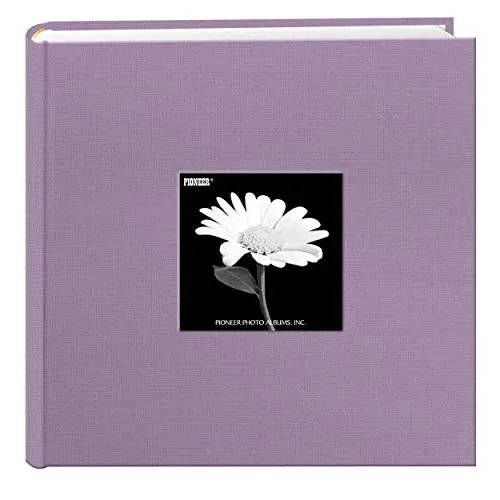 Fabric Frame Cover Photo Album 200 Pockets Hold 4x6 Photos