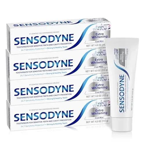 Sensodyne Sensitivity Gum & Enamel Whitening Toothpaste 4-Pack