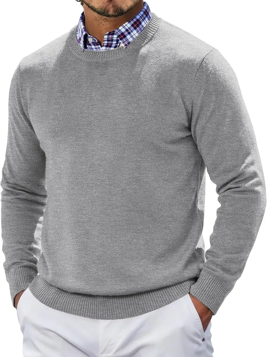 Coofandy Men’s Crewneck Sweater