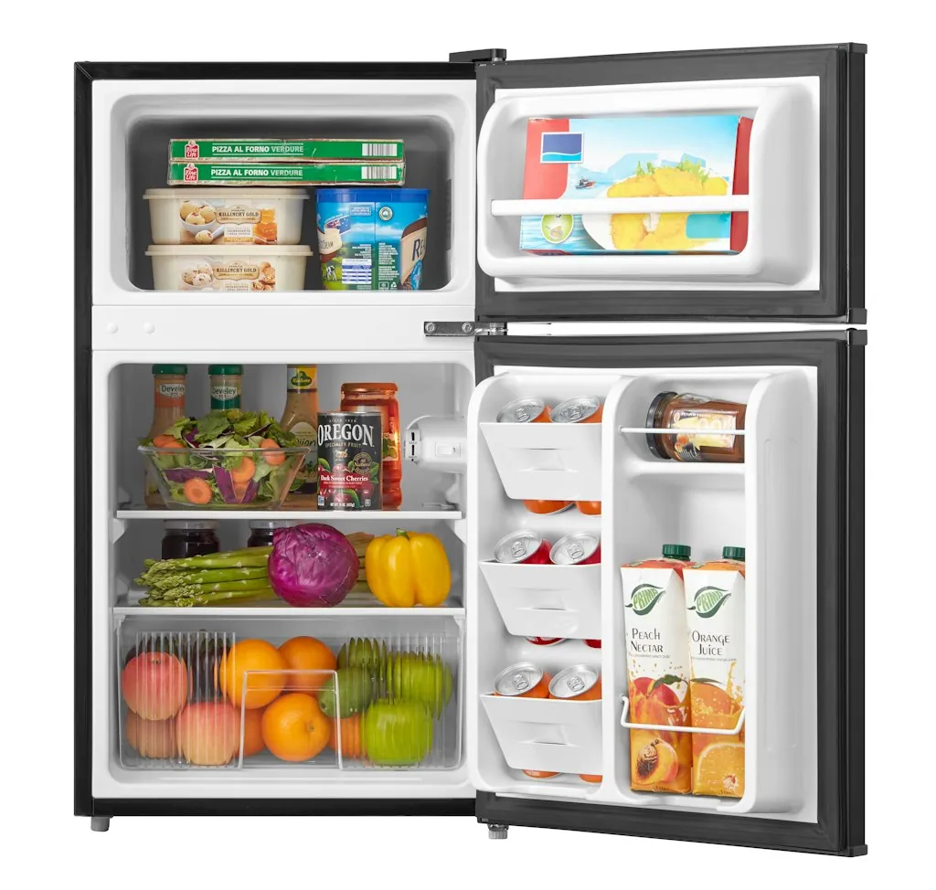 Mainstays 3.2 Cu. Ft. Compact Refrigerator w/ Freezer
