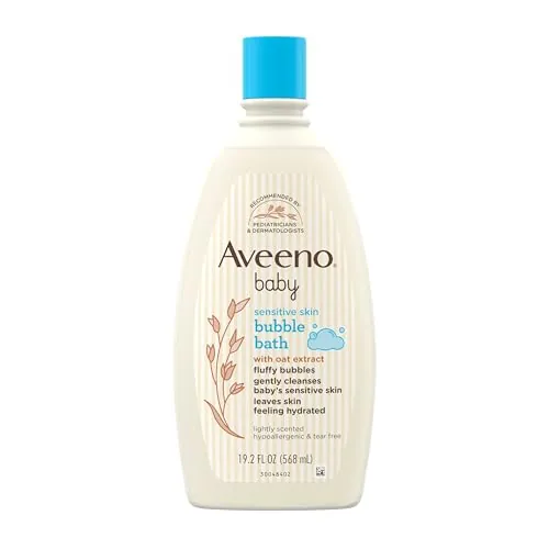 Aveeno Baby Sensitive Skin Bubble Bath 19.2oz