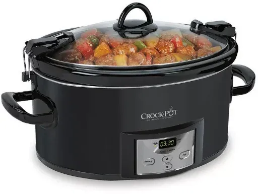 Crock-Pot 7qt Countdown Cook and Carry Slow Cooker