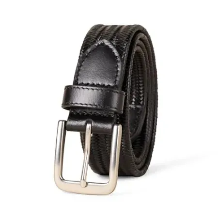 Amazon Essentials Men's Tubular Stretch Weave Belt (Size 36)