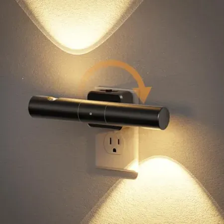 JandCase LED Rotatable Night Light