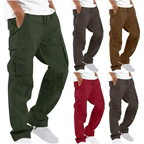 Baggy Cargo Hiking Pants with Pockets