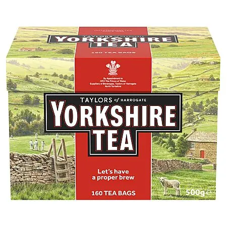 Select Amazon Accts: 160-Ct Yorkshire Black Tea Bags (Yorkshire Red)