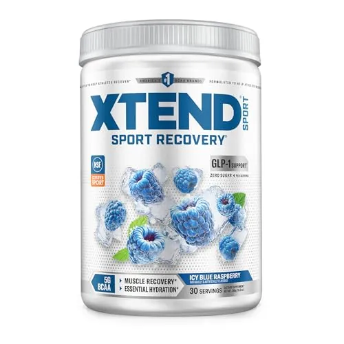XTEND Sport BCAA Powder Blue Raspberry Ice - Electrolyte Powder