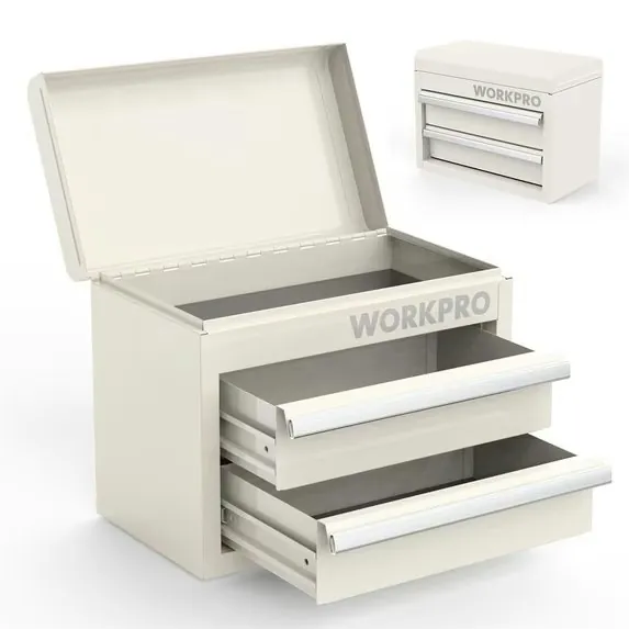 WorkPro Mini Metal Tool Box