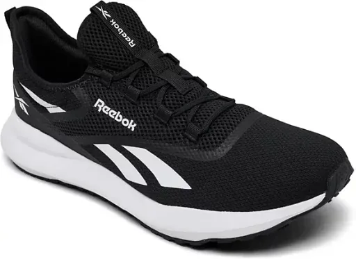 Reebok Men's City Ride Running Sneakers (Black/White)