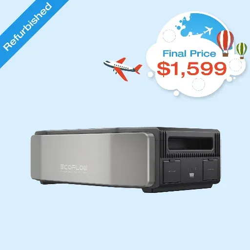 EcoFlow DELTA Pro Ultra Power Station Smart Extra Battery