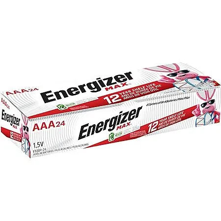 New Woot! Customers Only: 24-Pk Energizer Max AAA Alkaline Batteries