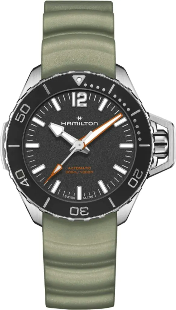 Hamilton Men's Khaki Navy Frogman 41mm Automatic Watch