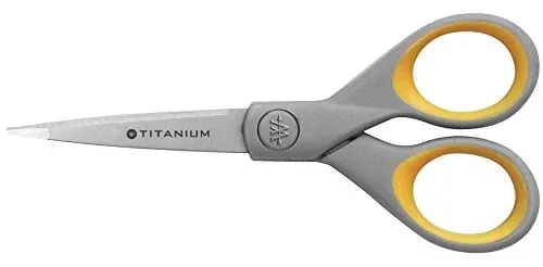 Westcott 5-Inch Pointed Titanium-Bonded Crafting Scissors
