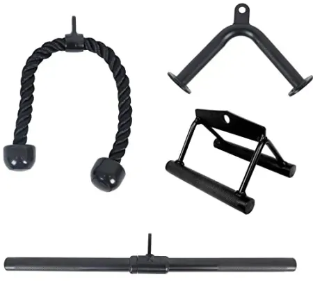 4-Piece Fitvids Rower-Ride Weight Trainer Attachments