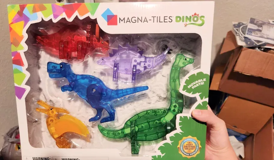 Magna-Tiles Dinos 5-Piece Set