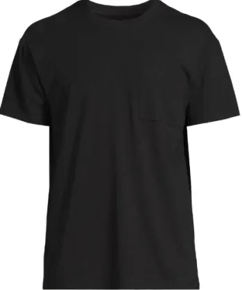Athletic Works Men's Solid Tri Blend Tee with Short Sleeves