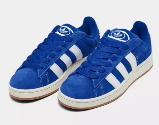 Adidas Men's Originals Campus 00s Casual Shoes (Semi Lucid Blue/White/Off White)
