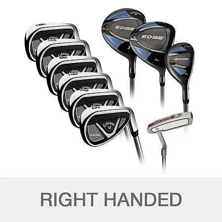 Costco Members: 10-Pc Callaway Edge Golf Club Set (Right Handed)