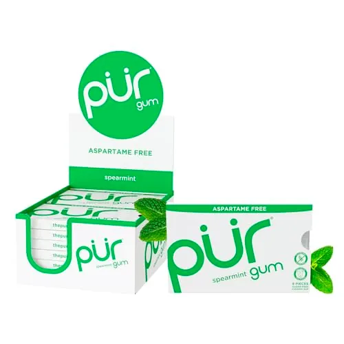 PUR Gum 9-Count 12-Pack – Spearmint