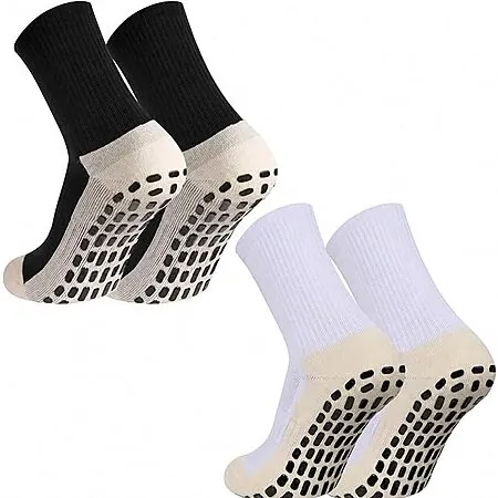 GEDOH Unisex Grip Socks w/ Non-Slip Pads: 6-Pair $8.40, 4-Pair $6, 2-Pair