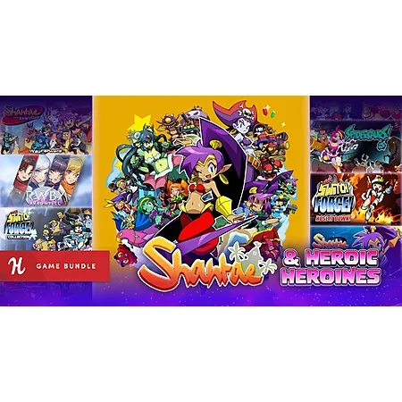 10-Item Shantae & Heroic Heroines Game Bundle (PC Digital Download)
