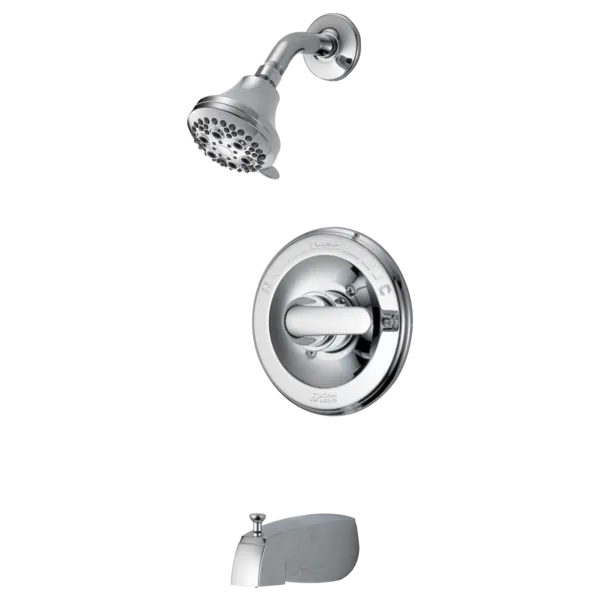 Certified Refurb Delta Tub & Shower Trim w/ Valve Handle Accent