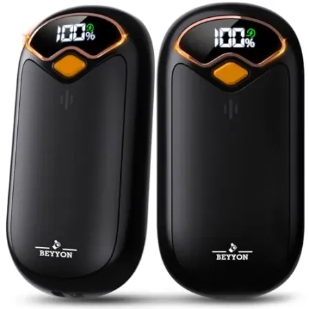 2-Pack BEYYON Electric Rechargeable Hand Warmers