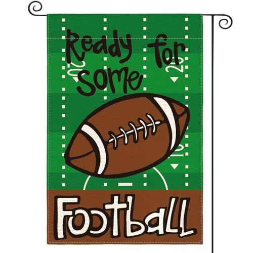 AVOIN Colorlife Ready For Some Football Garden Flag